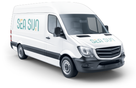 camion de l'entreprise sea sun énergie