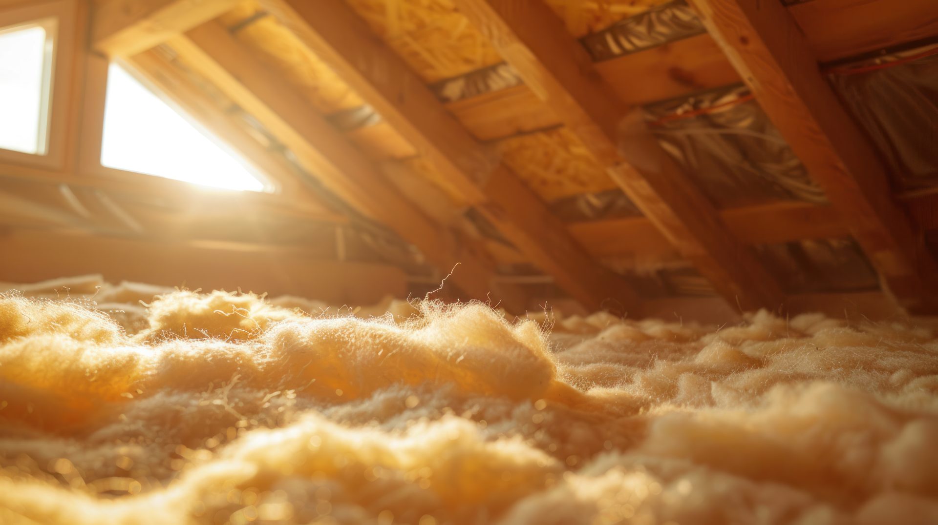 Projet de rénovation de toiture sur la Côte Basque par Sea Sun Energie, mettant en valeur l'isolation thermique sous charpente en bois.